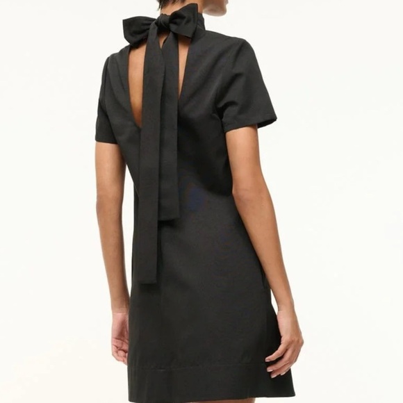 New STAUD MINI ILANA DRESS Black  Size XS - Picture 2 of 2